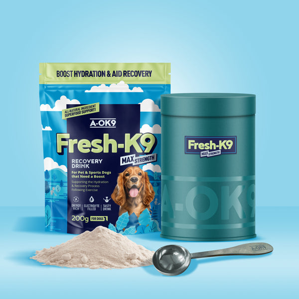 Fresh-K9 Max Strength - Electrolytes For Dogs | A-OK9