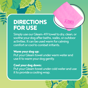 Gleam-K9 Super Absorbent K9 Towel