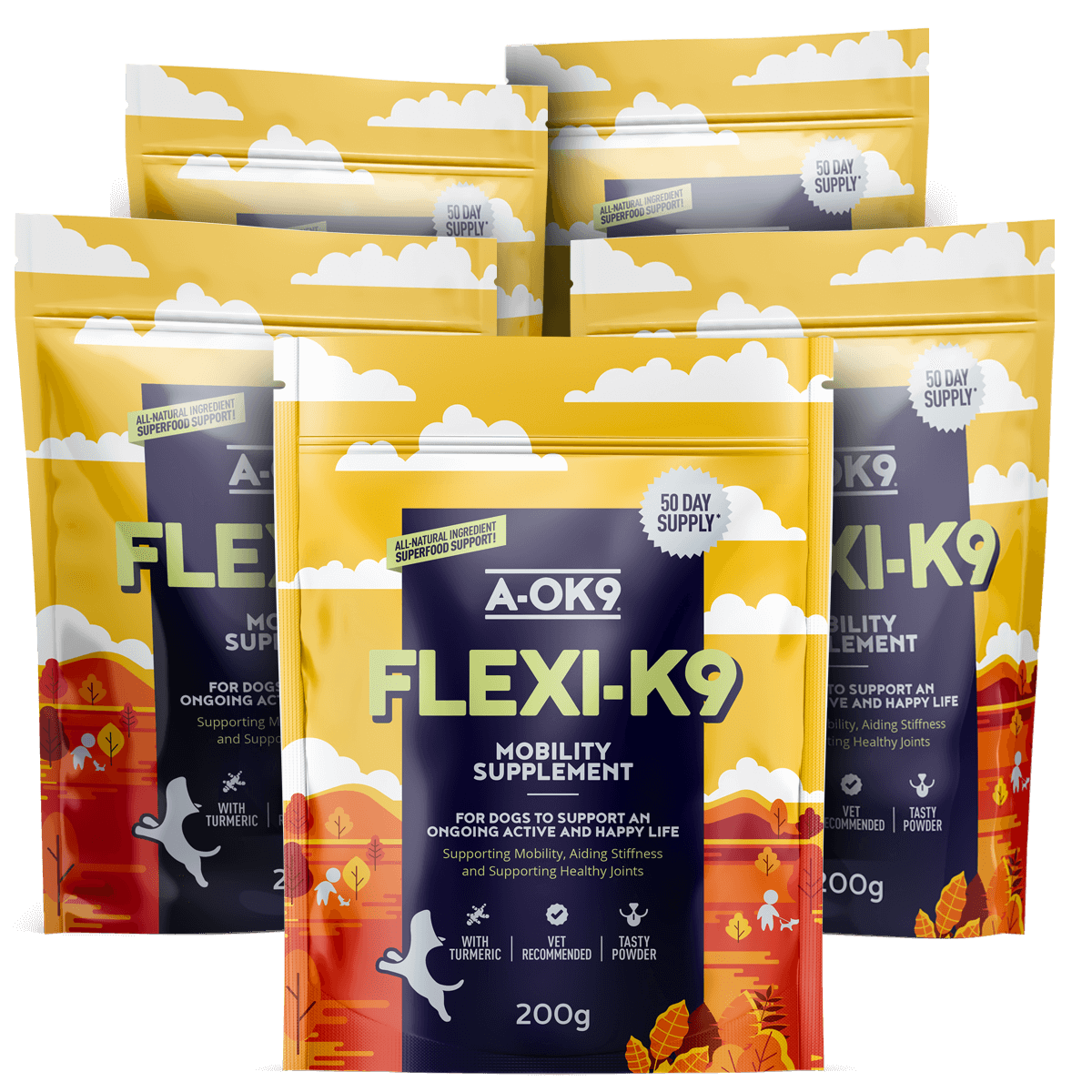 FLEXI-K9 - Multibuy - 5 Pouches