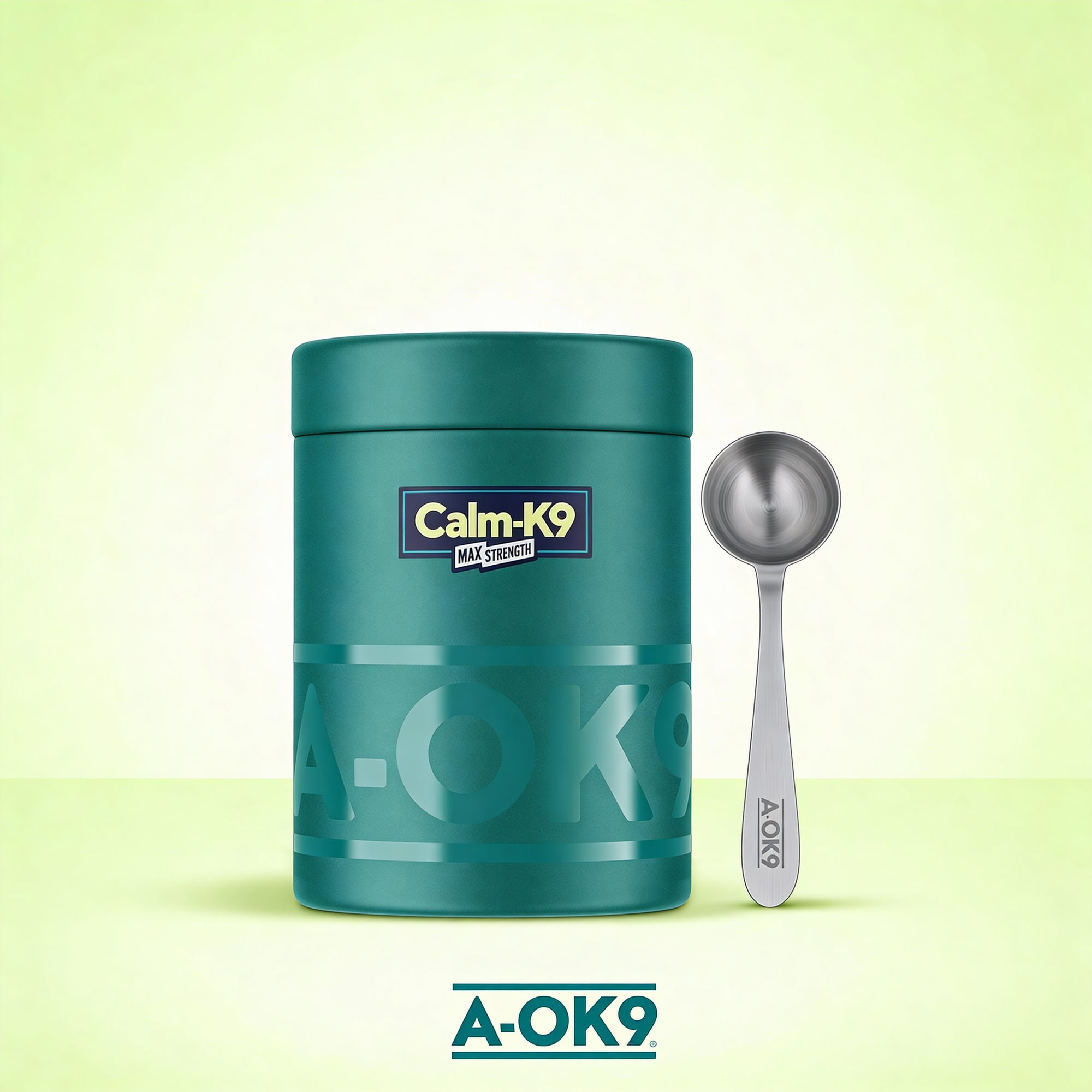 A-OK9 Supplement Container & Scoop Set