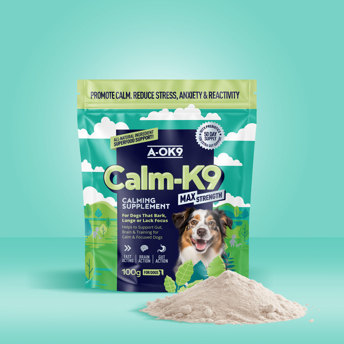Calm-K9 | Calming Support for Happy, Relaxed Dogs