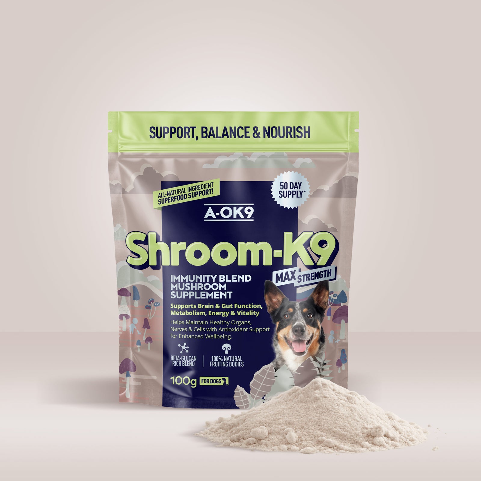 Shroom-K9 | Support For Your Dog’s Immune System