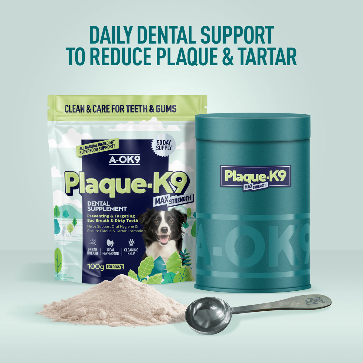 Plaque-K9 | Cleaner Teeth and Gums for Fresher Breath
