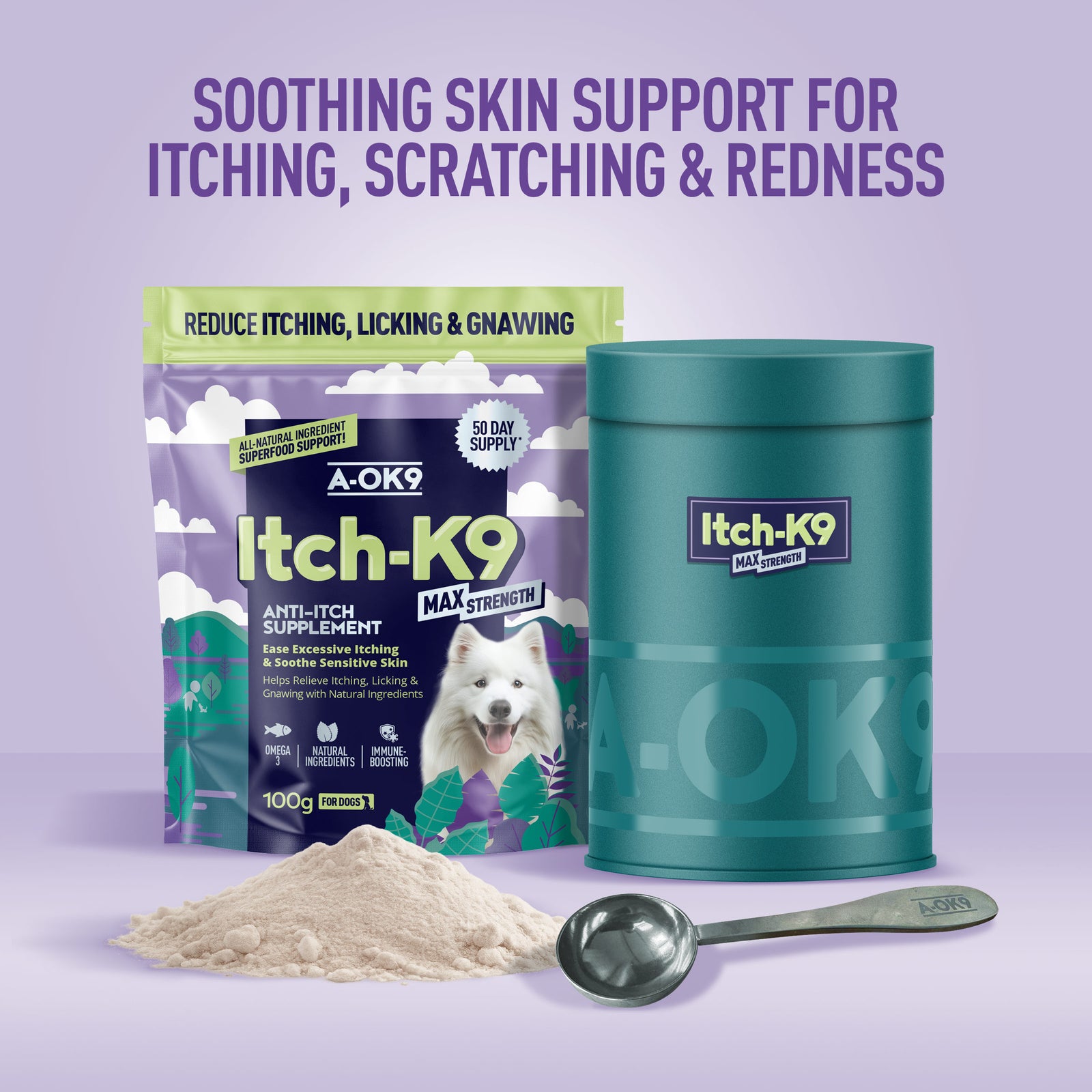 Itch-K9 | Ease Excessive Itching and Soothe Skin