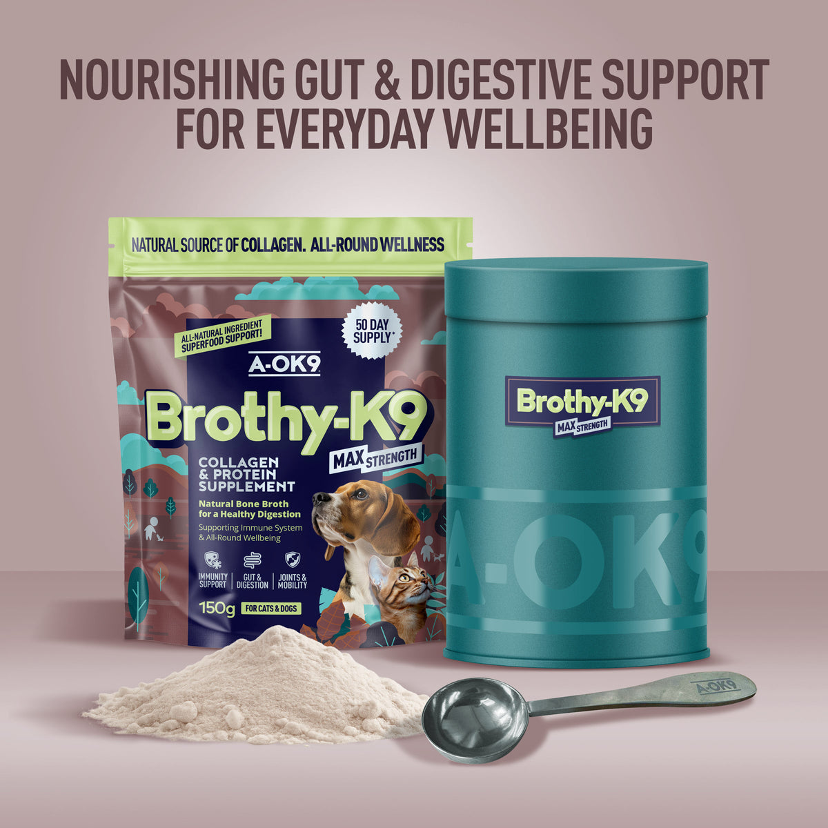 Brothy-K9 | Natural Source Of Collagen For All Round Wellness