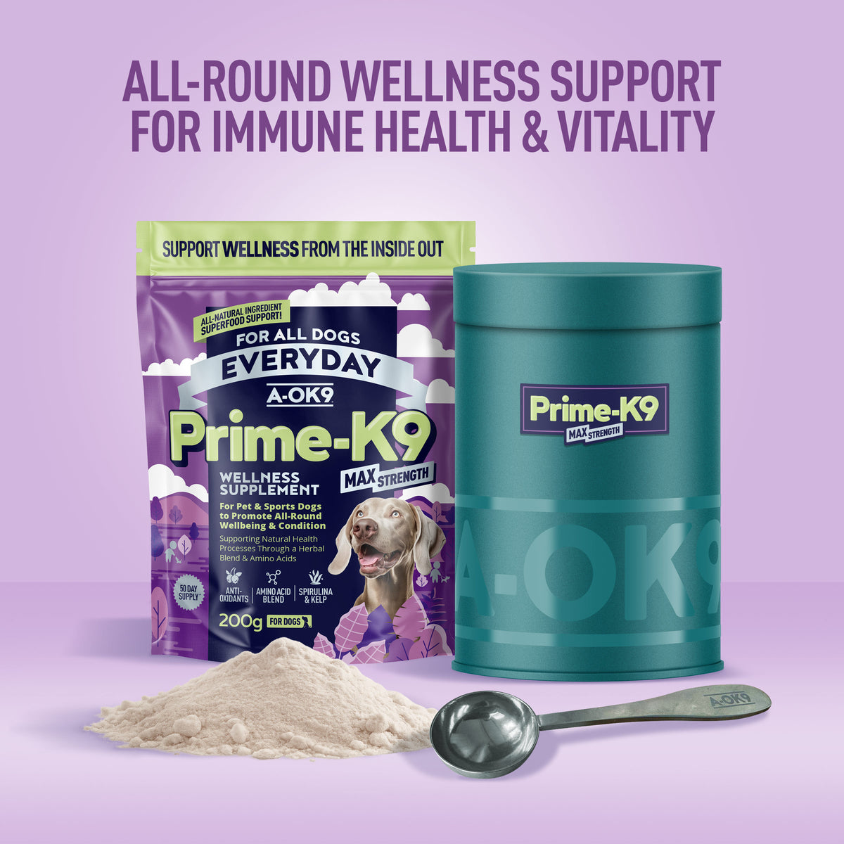 Prime-K9 | Support All Over Wellbeing From The Inside Out