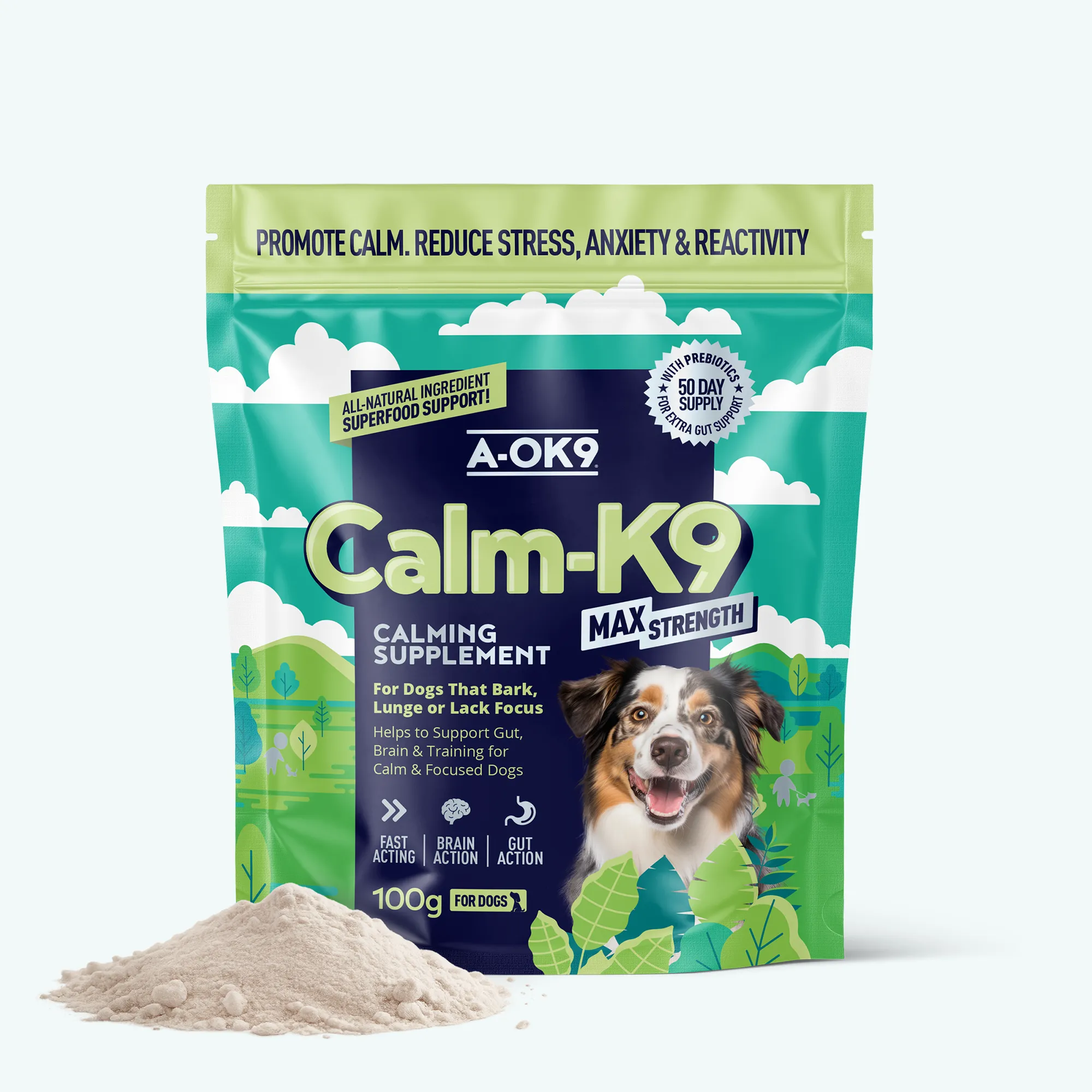 Calm-K9 | Calming Support for Happy, Relaxed Dogs