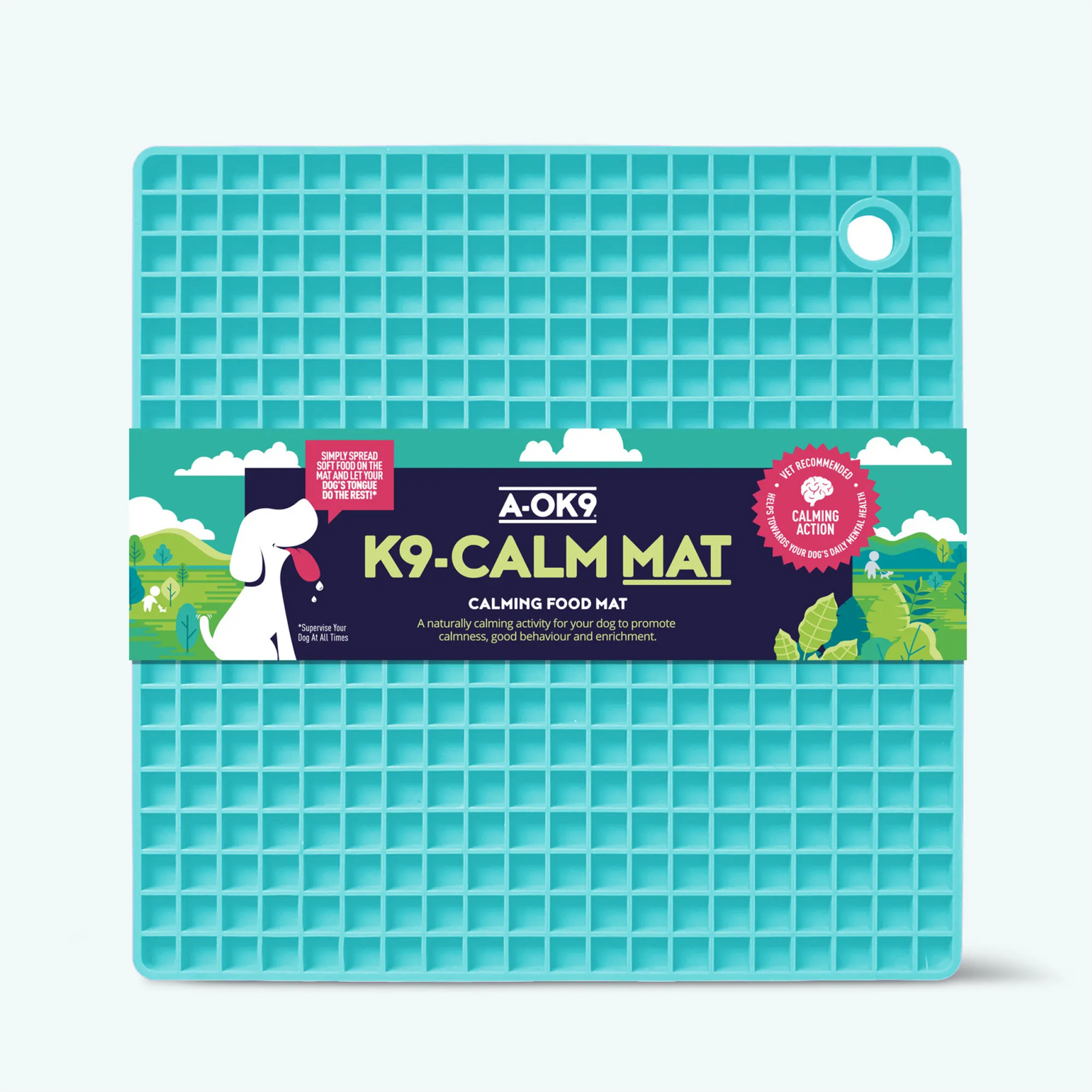 K9-Calm Mat: Lickable Enrichment Mat