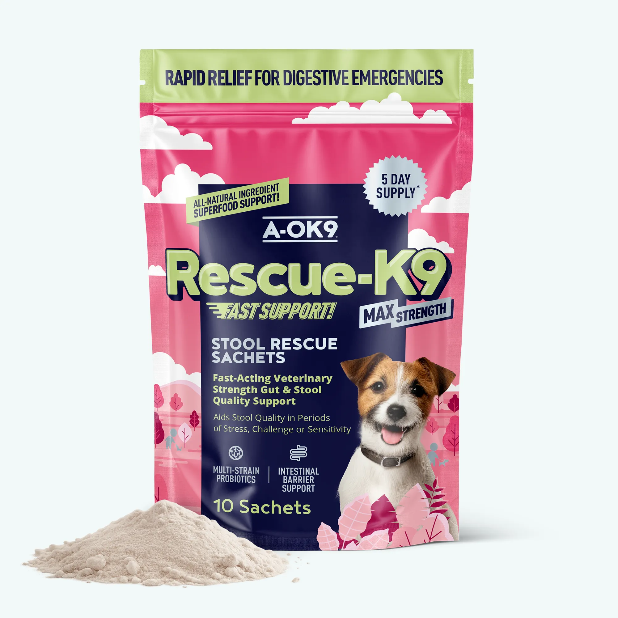 Rescue-K9 | Rapid Relief For Digestive Emergencies (10 Sachets)