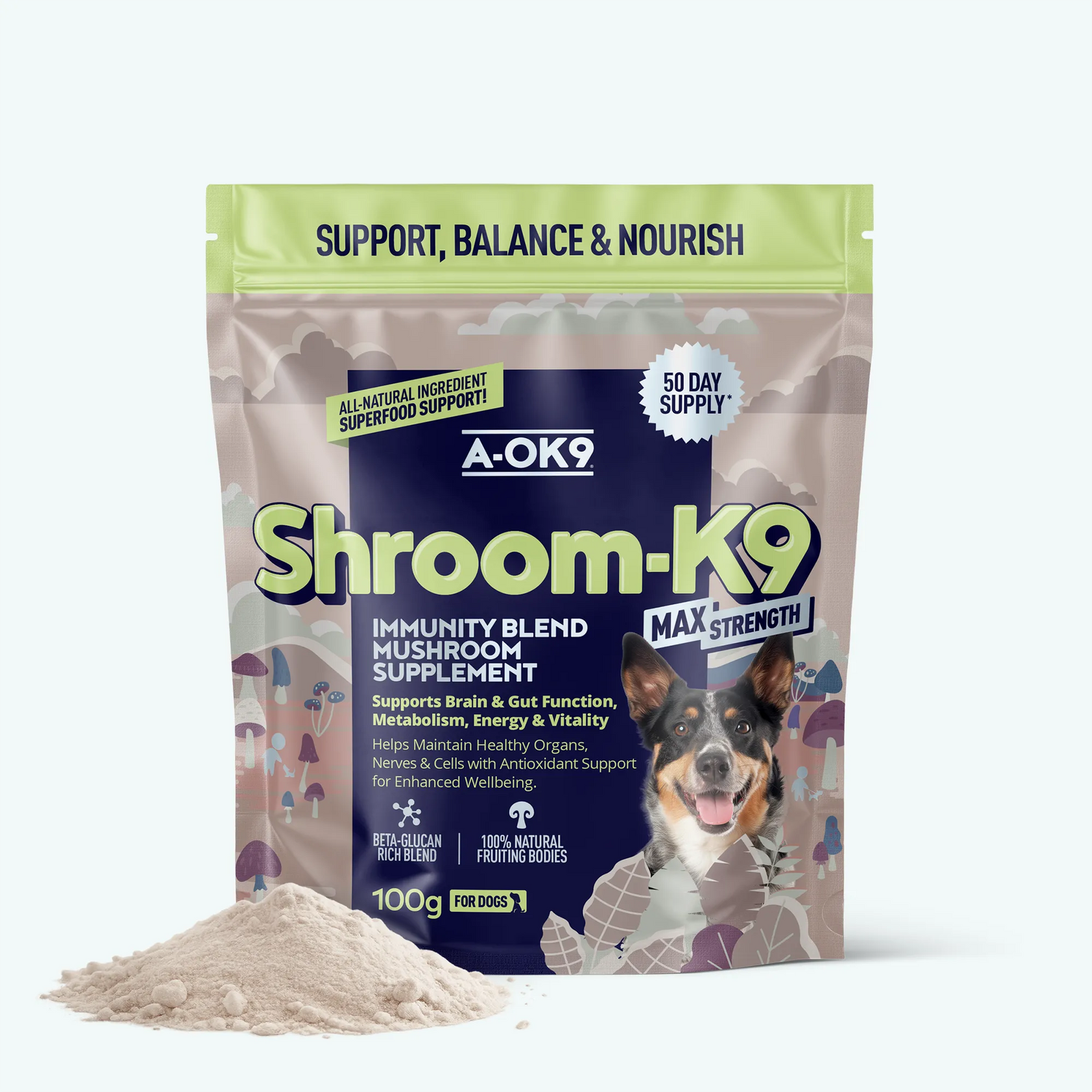 Shroom-K9 | Support For Your Dog’s Immune System