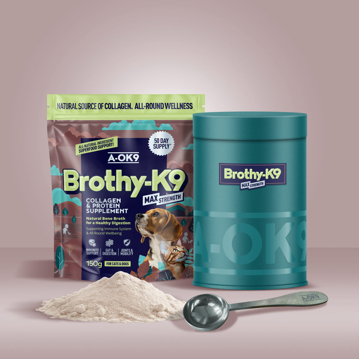 Brothy-K9 | Natural Source Of Collagen For All Round Wellness