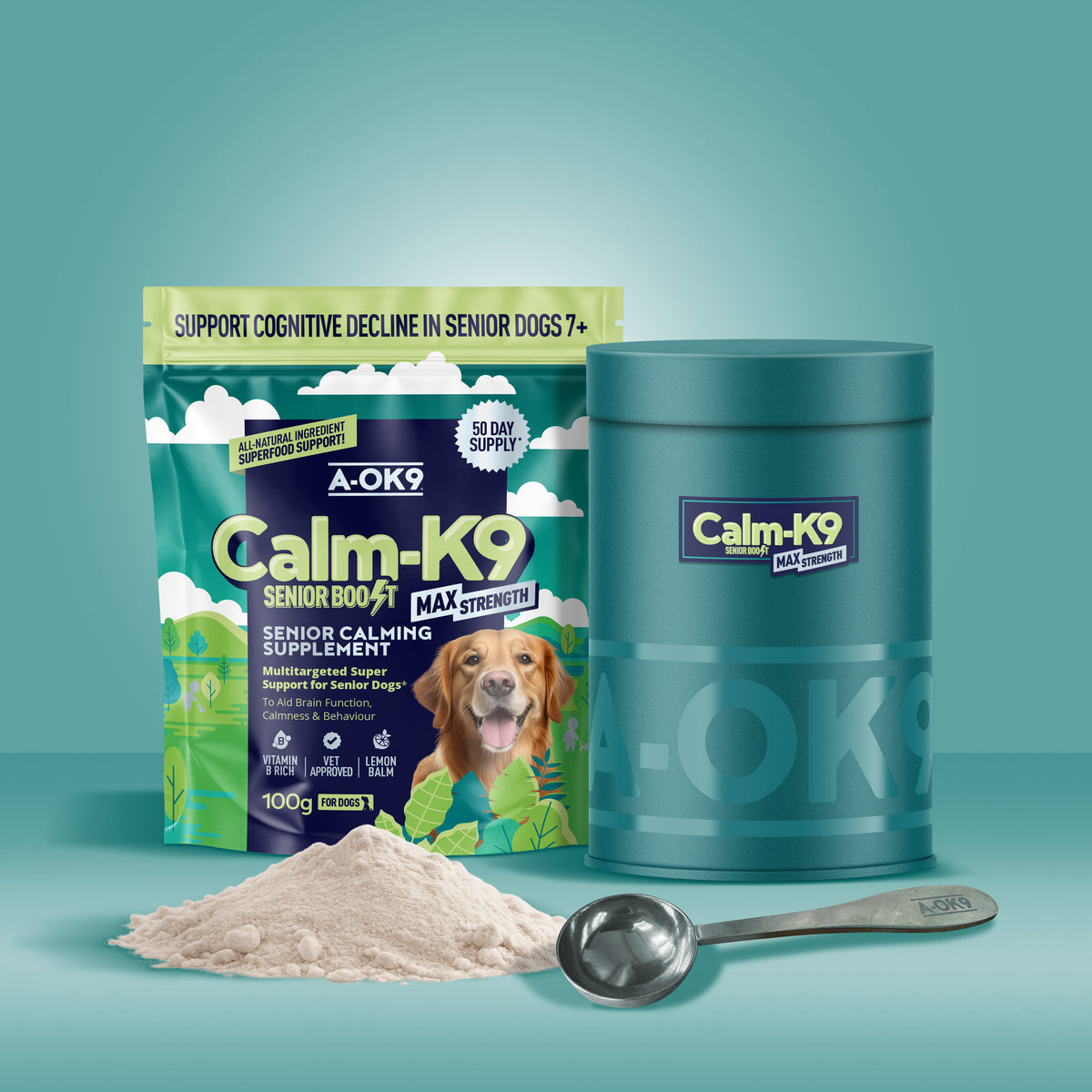 Calm-K9 Senior Boost | Calming Support for Older Dogs