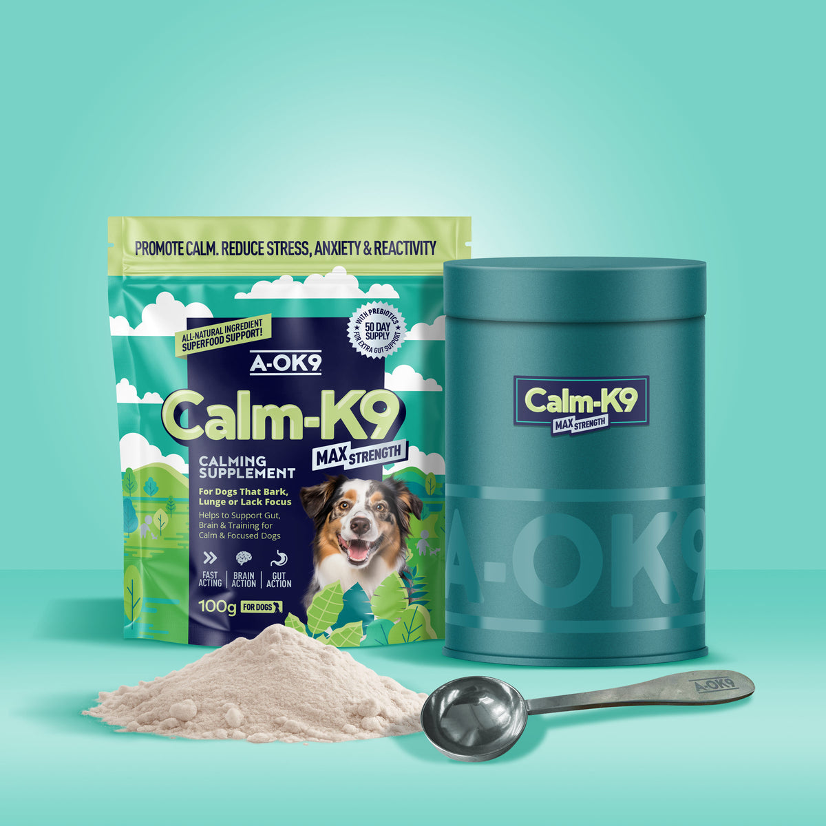 Calm-K9 | Calming Support for Happy, Relaxed Dogs