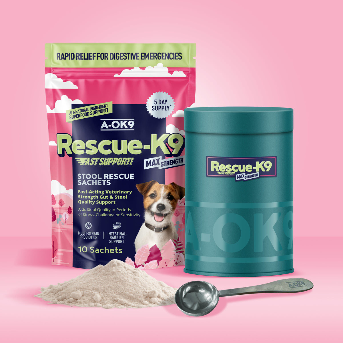 Rescue-K9 | Rapid Relief For Digestive Emergencies (10 Sachets)