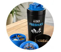 Store, Mix & Pour for a Fresh-K9!