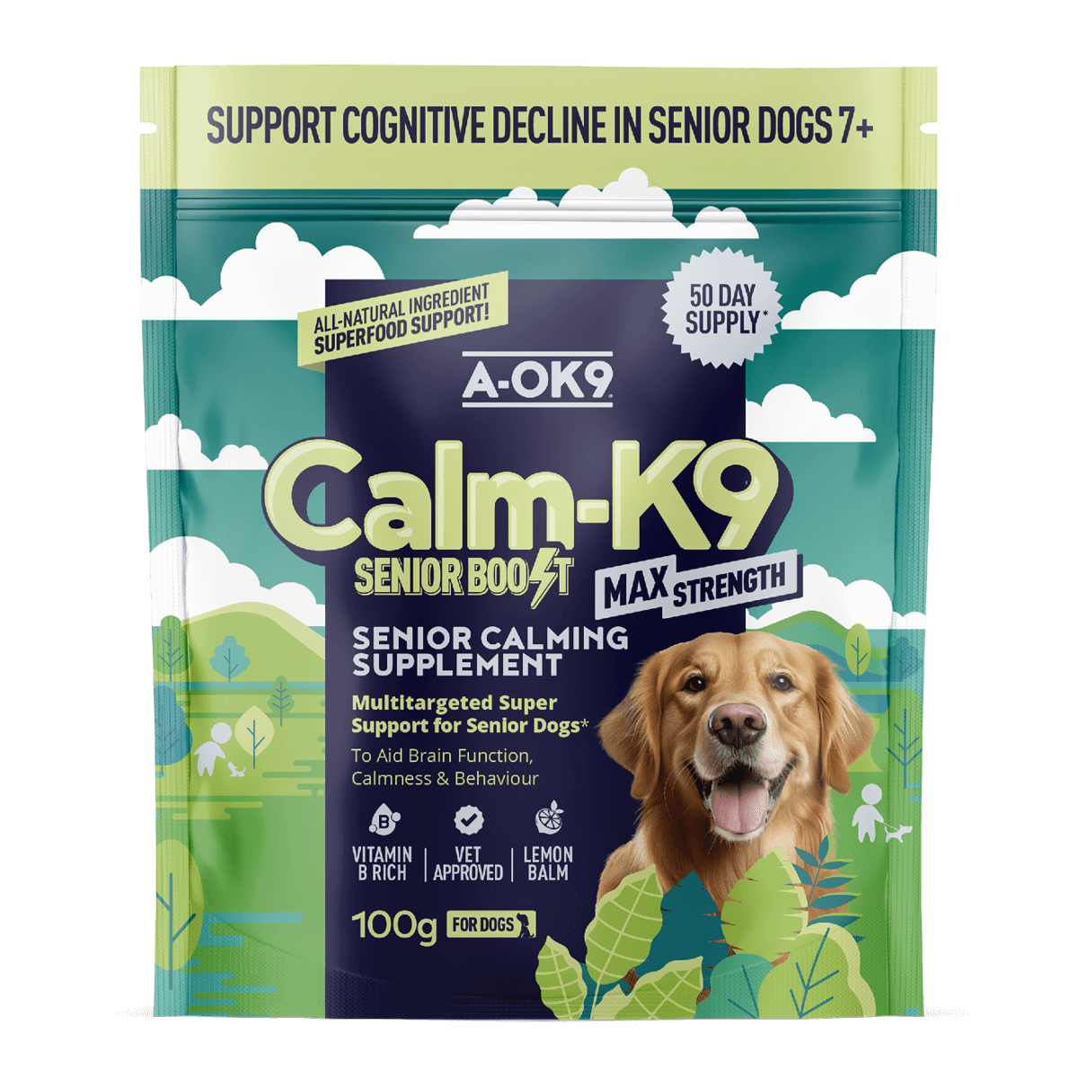 Calm-K9 Senior Boost [1 POUCH SPECIAL AT 30% OFF!]