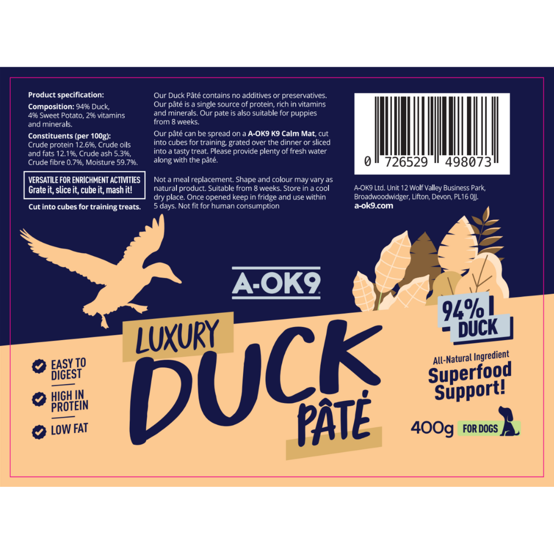 A-OK9 High-Protein Pâté (UK Only)
