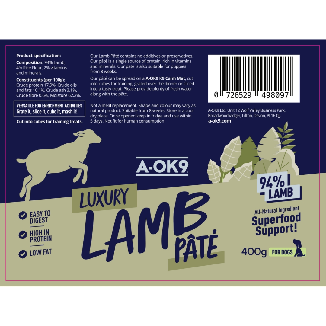 A-OK9 High-Protein Pâté (UK Only)