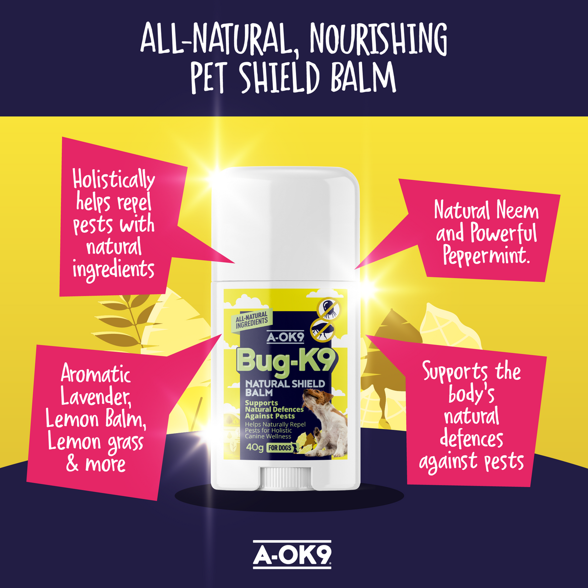 Bug-K9 Natural Shield Balm