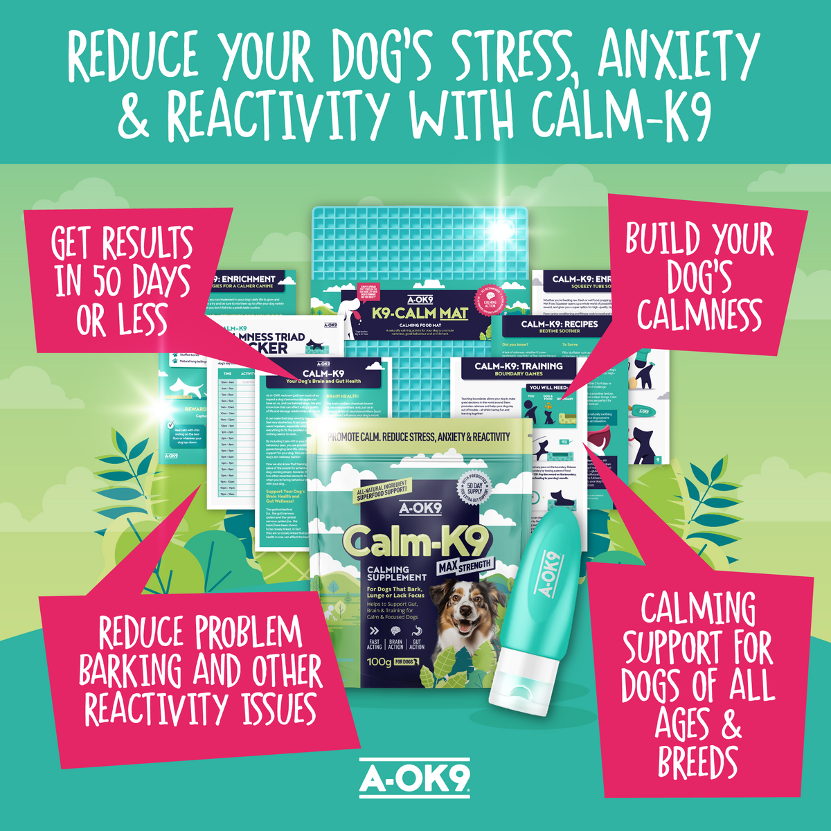 Calm-K9 Max Strength Results Pack