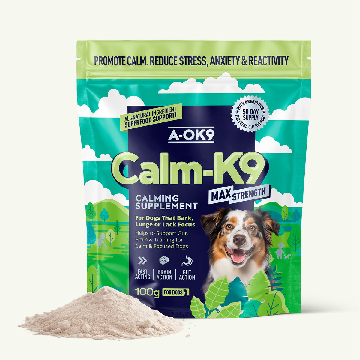 Calm-K9 | Calming Support for Happy, Relaxed Dogs