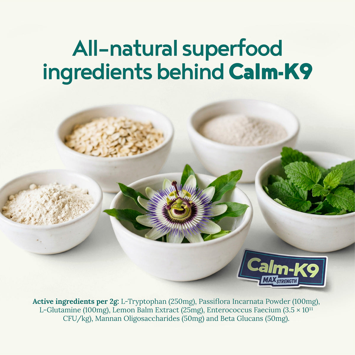 Calm-K9 | Calming Support for Happy, Relaxed Dogs