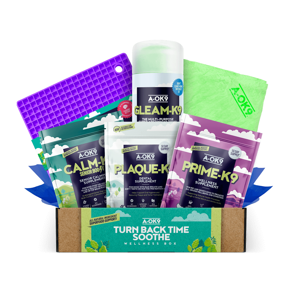 &#39;Turn Back Time - Soothed&#39; Wellness Box