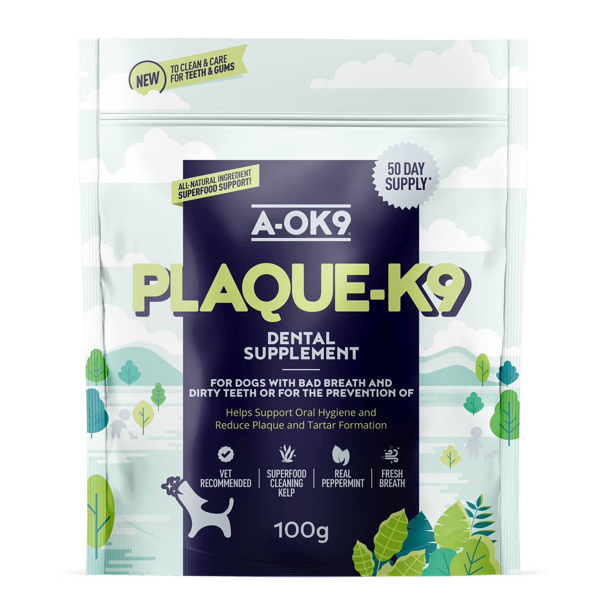 Plaque-K9 - [1 Pouch special at 30% off!]